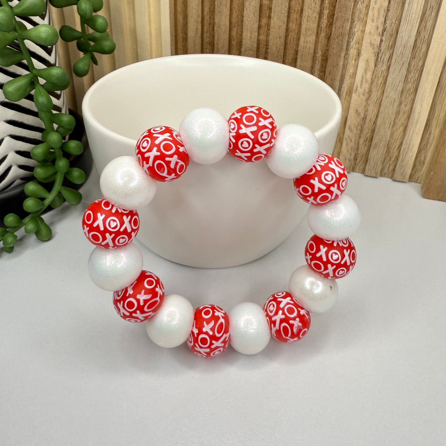 Red XOXO Freezer Ring